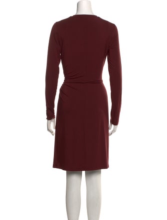Vince Crew Neck Knee-Length Dress