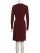 Vince Crew Neck Knee-Length Dress