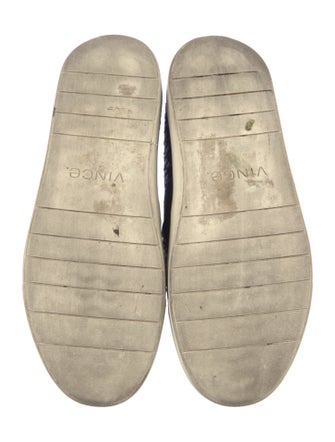 Vince Leather Colorblock Pattern Espadrilles