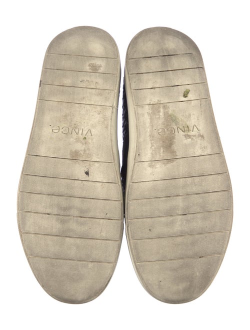 Vince Leather Colorblock Pattern Espadrilles