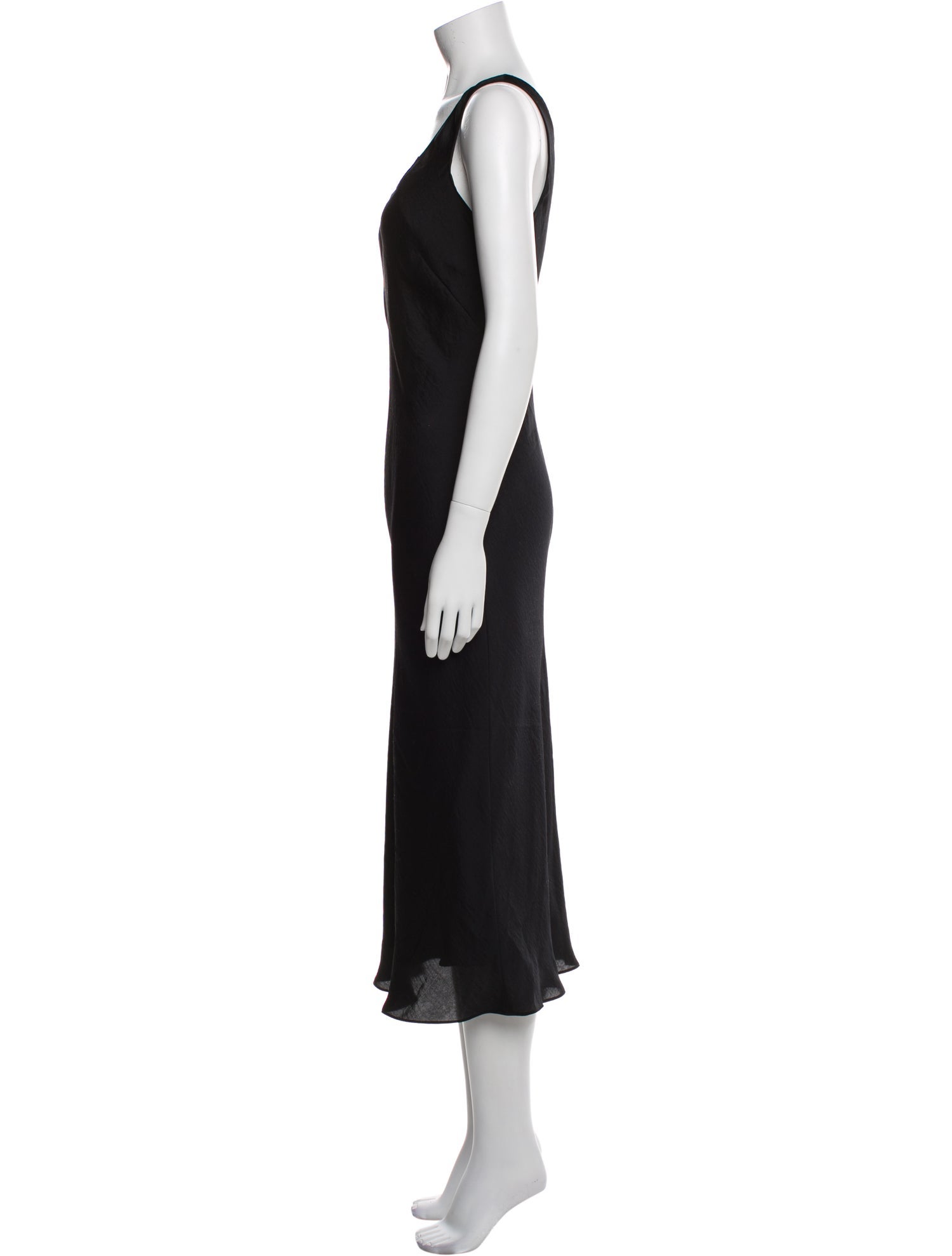 Vince Scoop Neck Long Dress