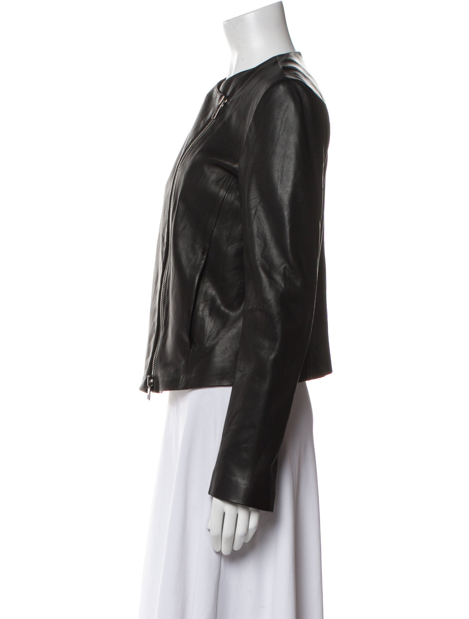 Vince Lamb Leather Biker Jacket w/ Tags