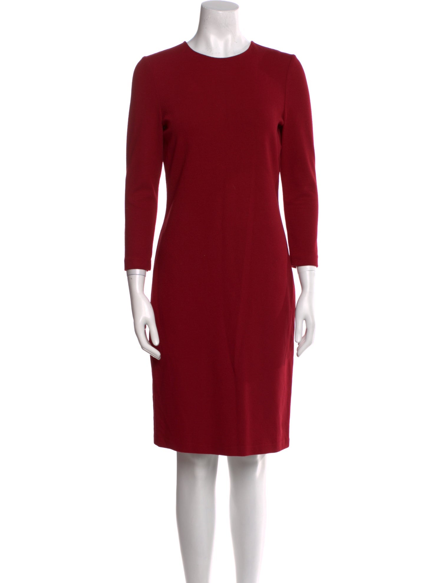 Vince Crew Neck Knee-Length Dress