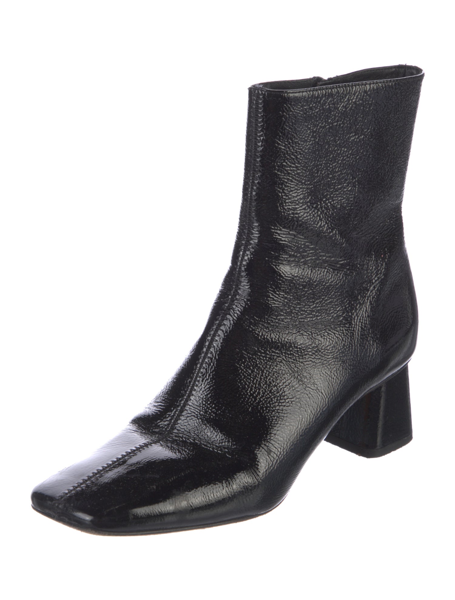 Vince Patent Leather Boots