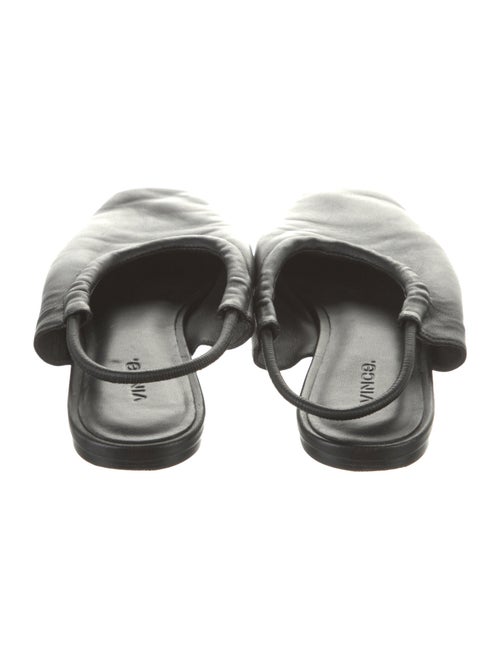 Vince Leather Slingback Flats