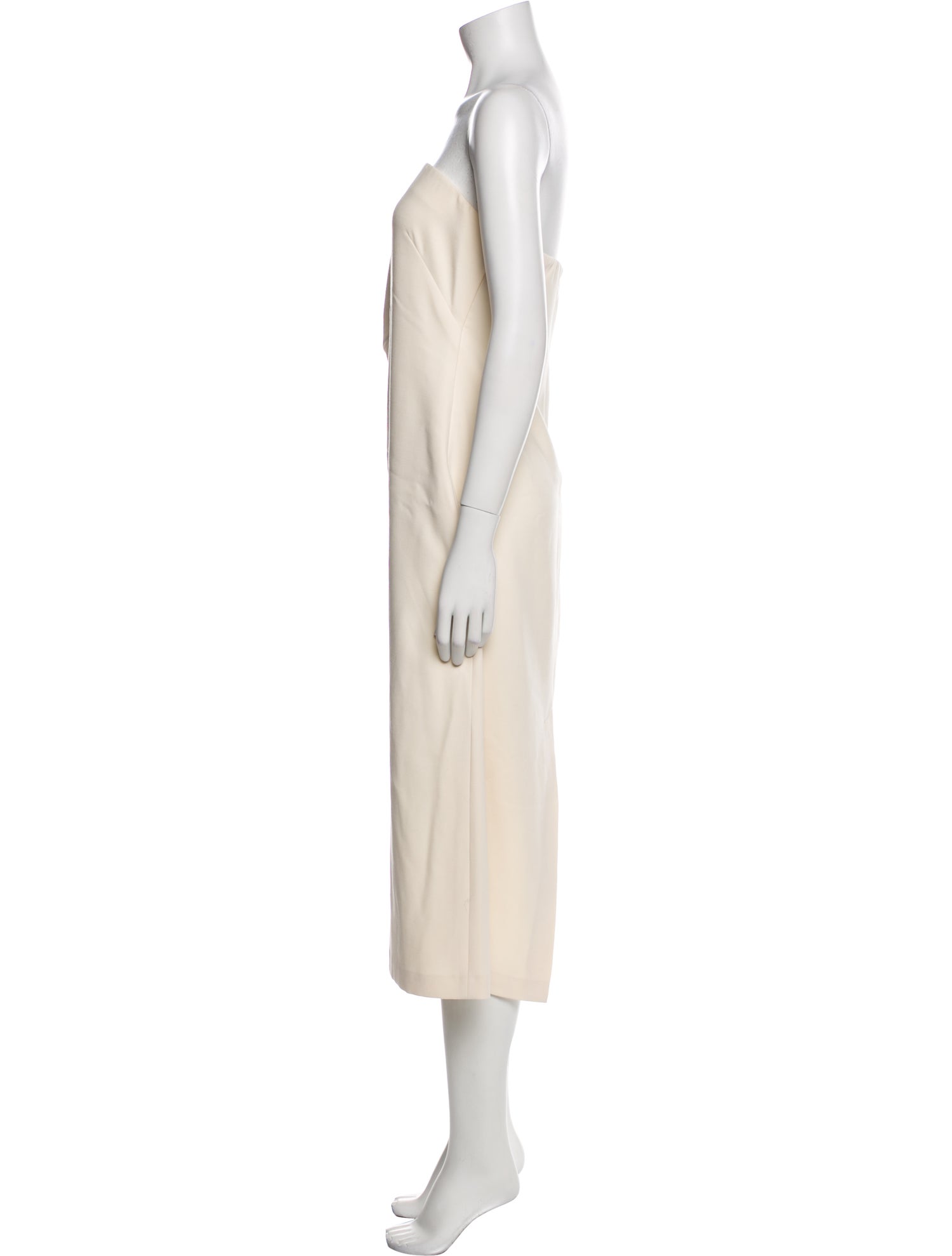 Vince Strapless Knee-Length Dress