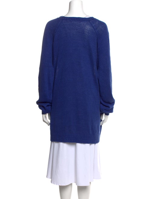 Vince Linen V-Neck Sweater