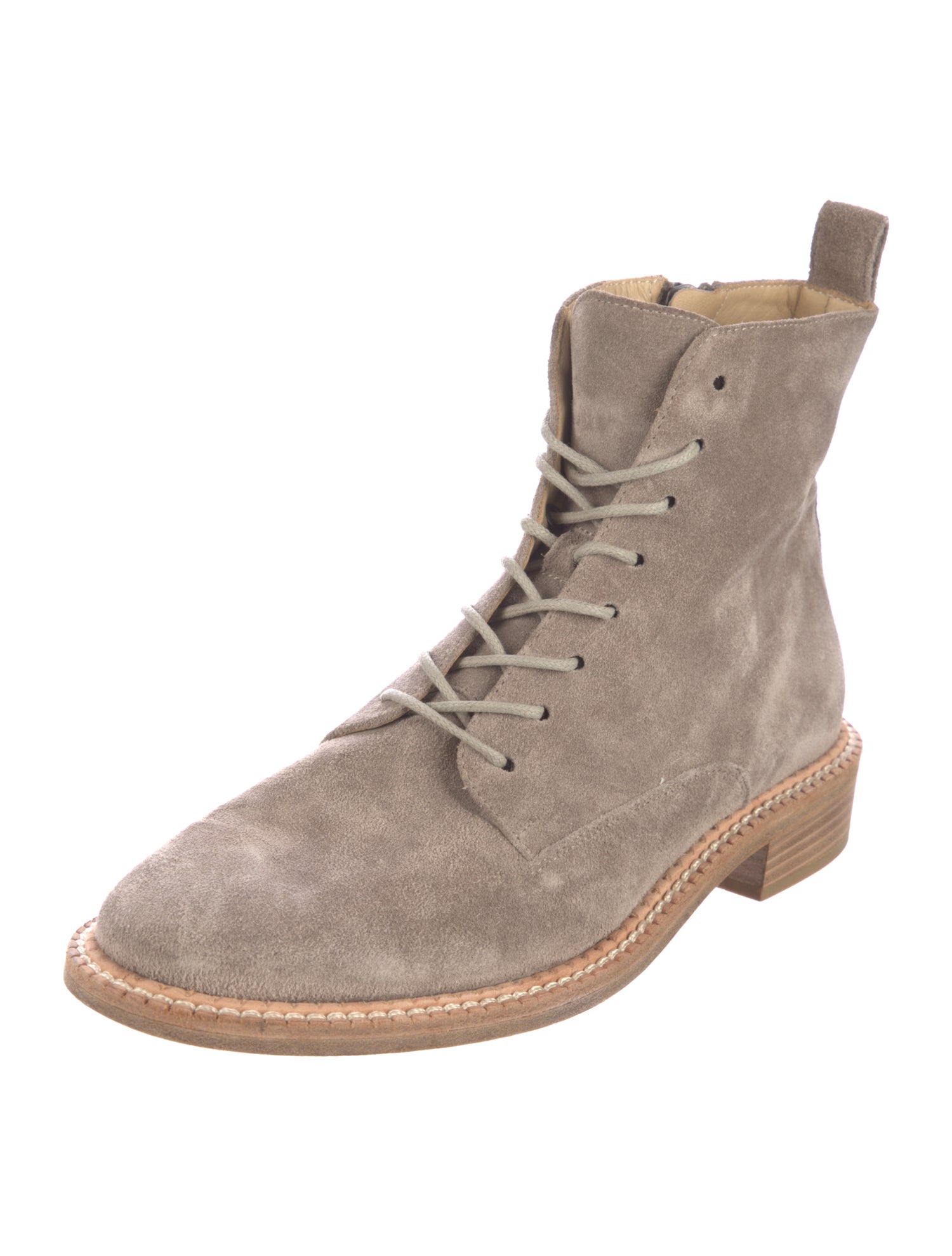 Vince Suede Combat Boots