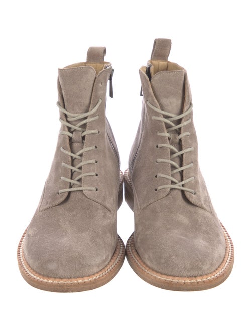 Vince Suede Combat Boots