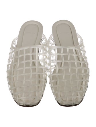 Vince Rubber Cutout Accent Mules