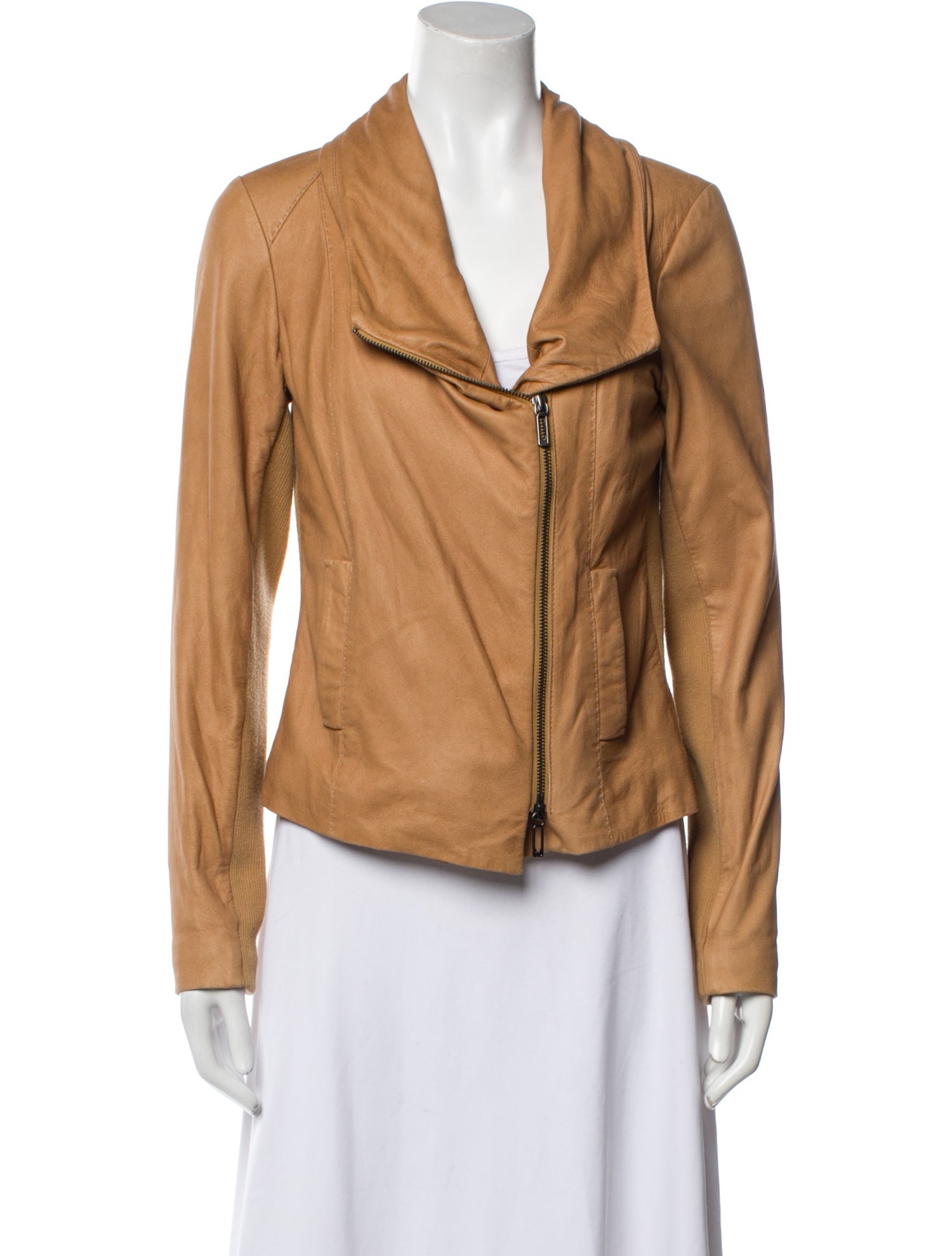 Vince Leather Biker Jacket