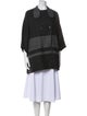 Vince Wool Striped Coat