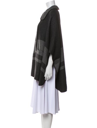 Vince Wool Striped Coat