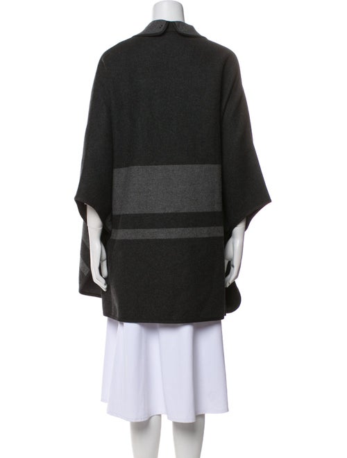 Vince Wool Striped Coat