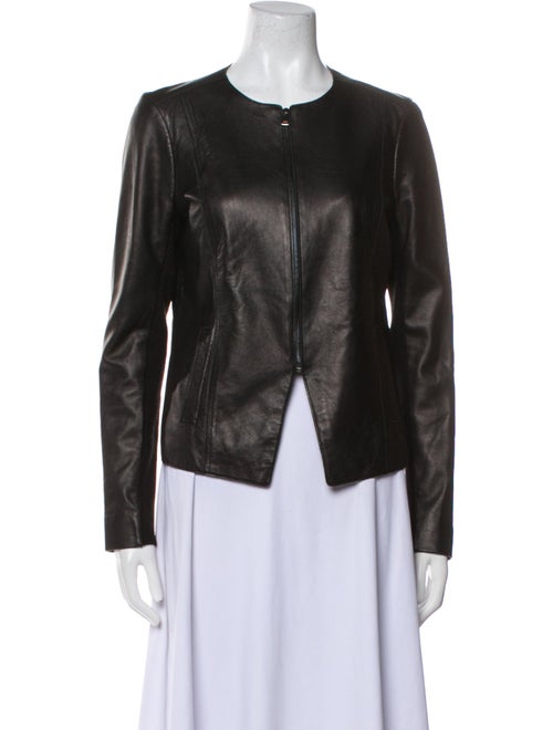 Vince Leather Evening Jacket