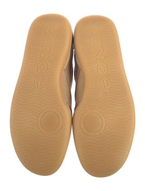 Vince Suede Colorblock Pattern Sneakers