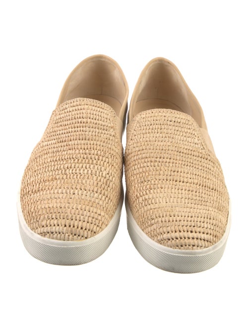 Vince Straw Colorblock Pattern Espadrilles