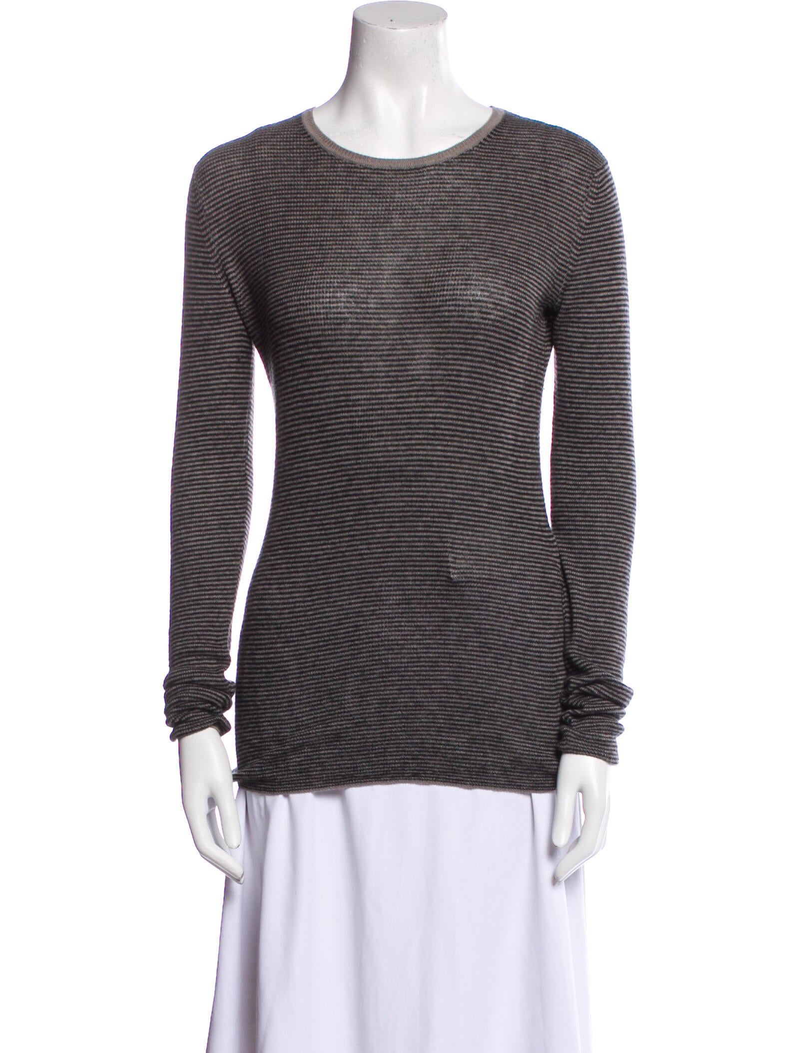 Vince Cashmere Striped Sweater