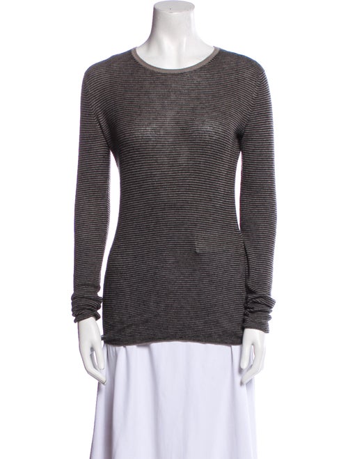 Vince Cashmere Striped Sweater