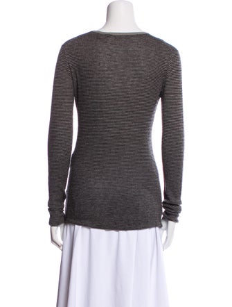Vince Cashmere Striped Sweater