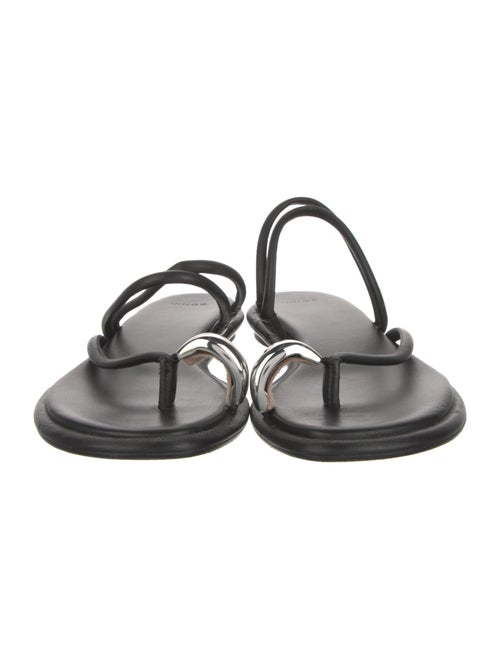 Vince Leather Slingback Sandals