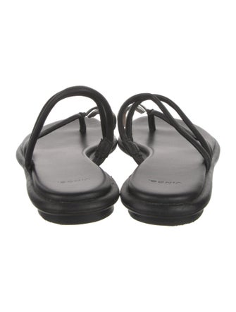 Vince Leather Slingback Sandals