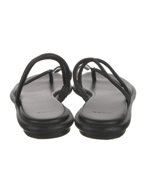 Vince Leather Slingback Sandals