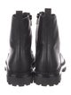 Vince Leather Combat Boots