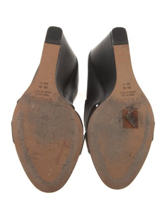 Vince Leather Slides