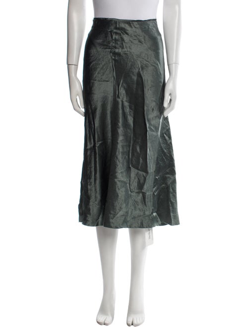 Vince Silk Knee-Length Skirt