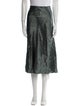 Vince Silk Knee-Length Skirt
