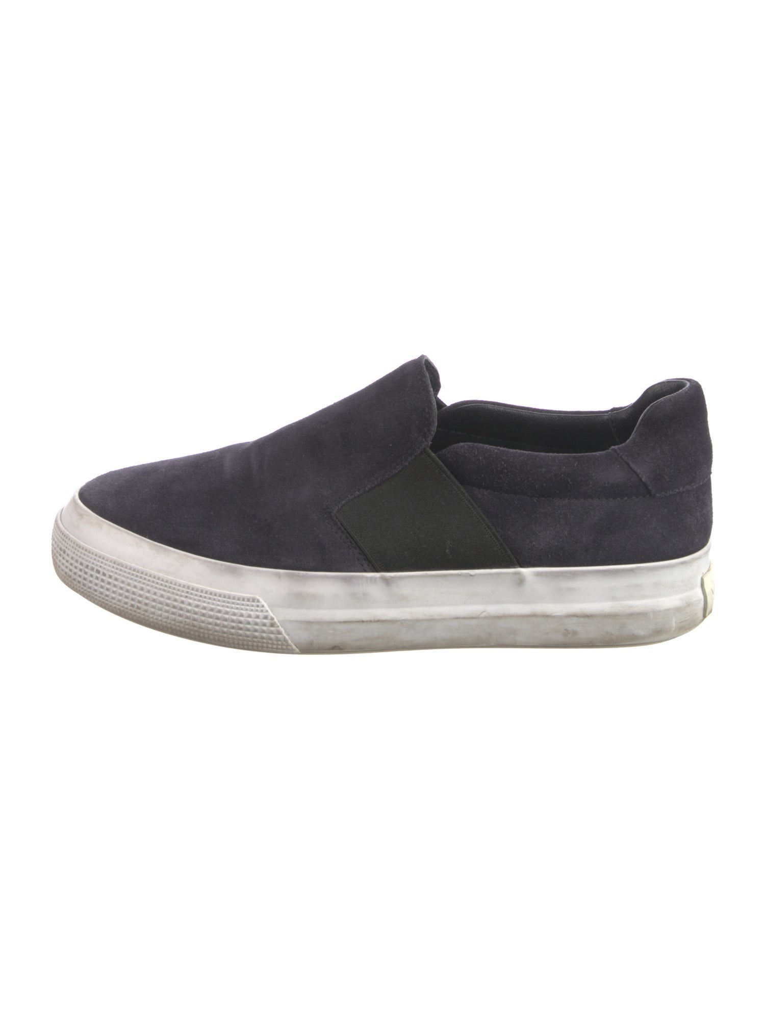 Vince Suede Colorblock Pattern Sneakers
