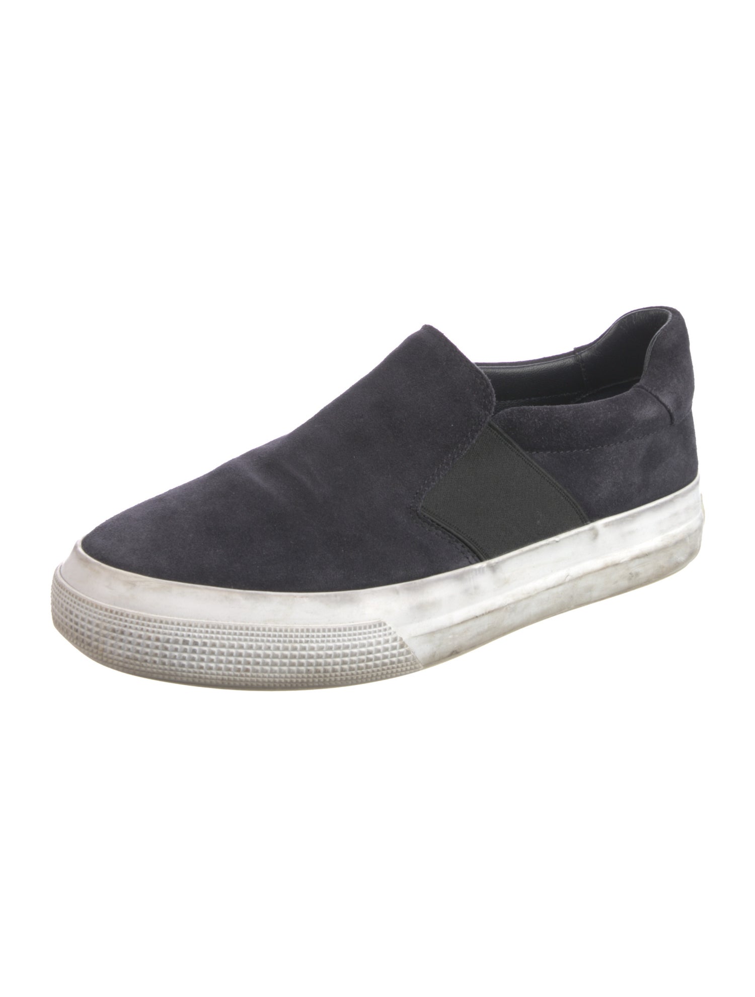 Vince Suede Colorblock Pattern Sneakers