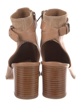 Vince Leather Slingback Pumps