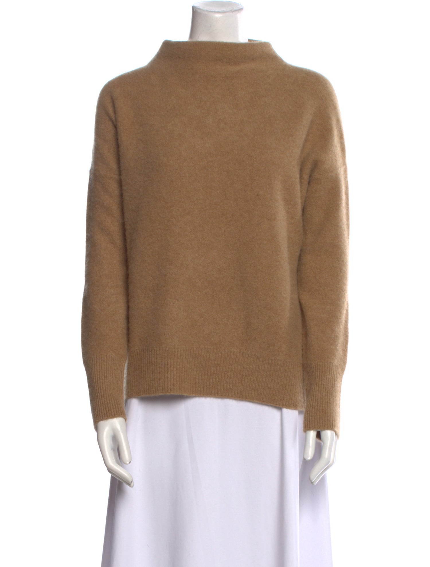 Vince Cashmere Mock Neck Sweater