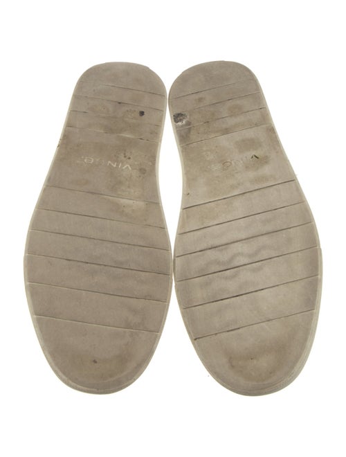 Vince Printed Leather Trim Embellishment Sneakers