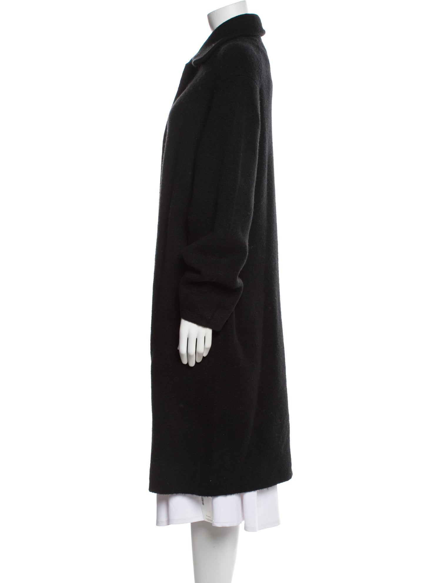 Vince Wool Faux Fur Coat