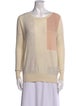 Vince Cashmere Colorblock Pattern Sweater