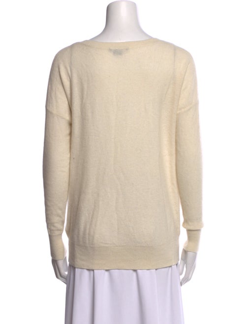 Vince Cashmere Colorblock Pattern Sweater