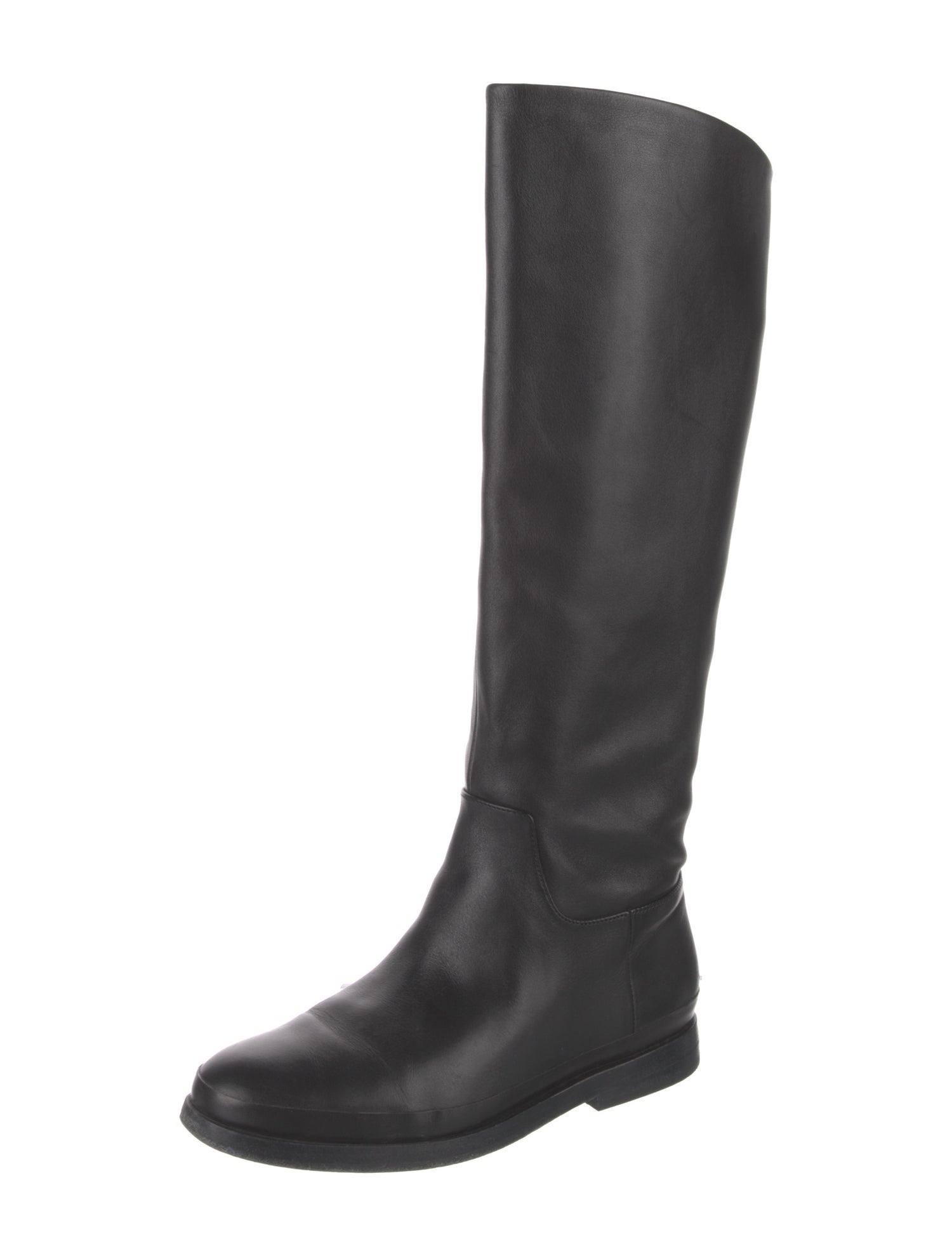Vince Leather Riding Boots