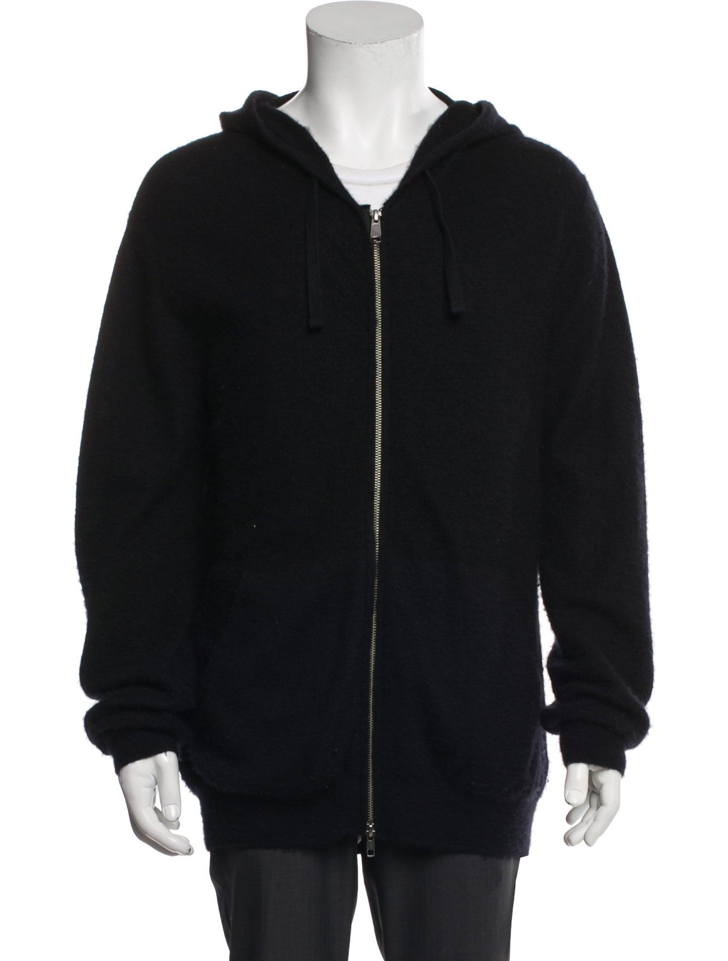 Vince Cashmere V-Neck Hoodie