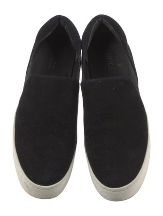 Vince Suede Colorblock Pattern Sneakers