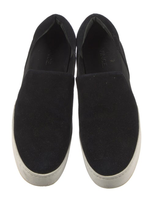 Vince Suede Colorblock Pattern Sneakers