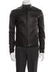 Vince Lamb Leather Moto Jacket
