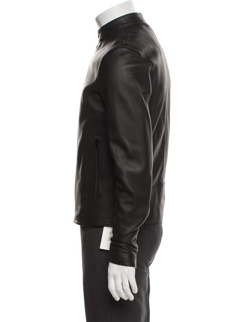 Vince Lamb Leather Moto Jacket