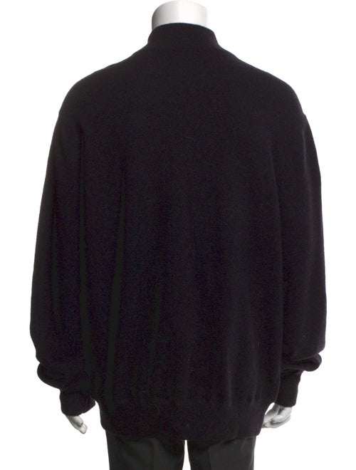 Vince Mock Neck Long Sleeve Polo Sweater