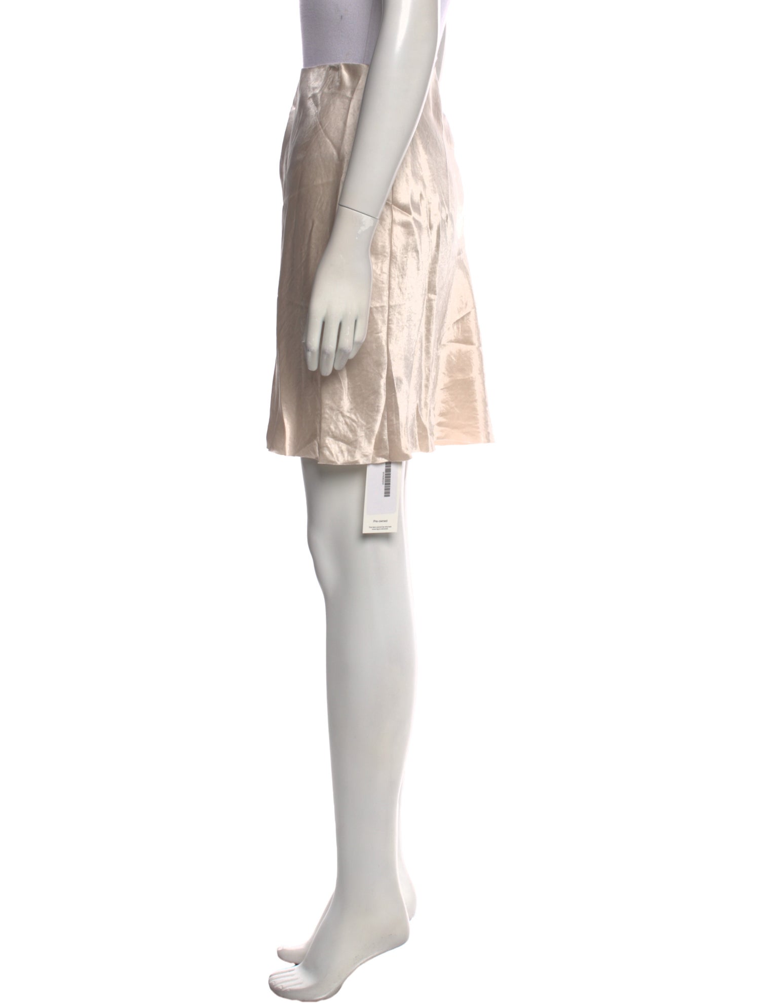 Vince Pleated Accents Mini Skirt