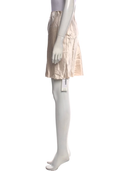 Vince Pleated Accents Mini Skirt