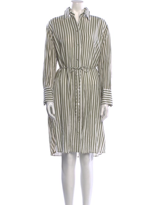Vince Striped Knee-Length Dress