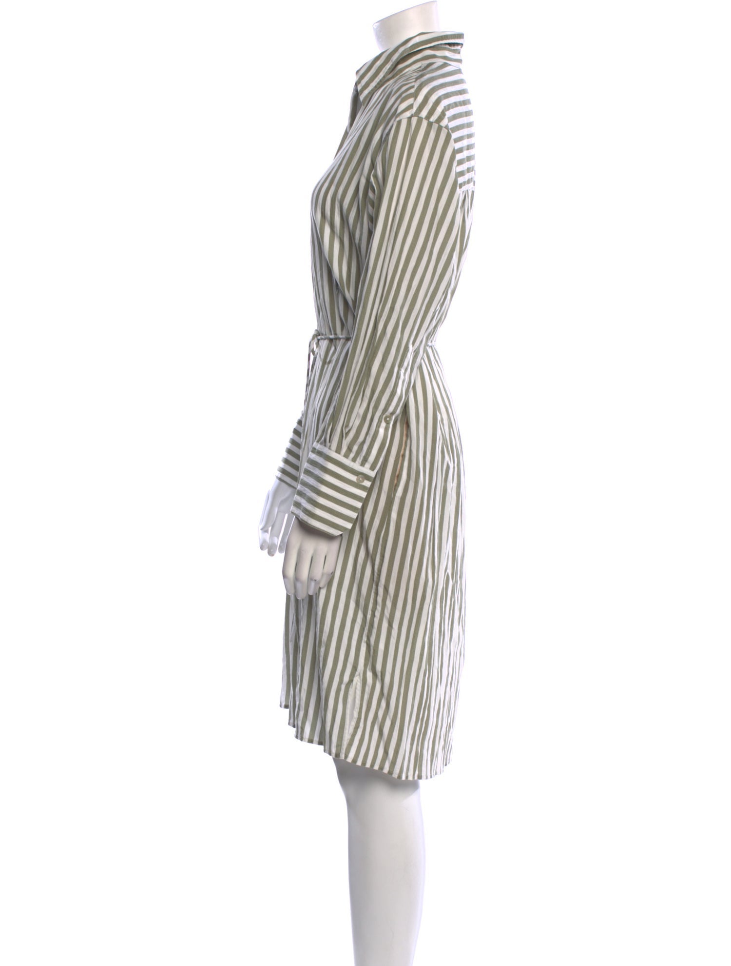 Vince Striped Knee-Length Dress